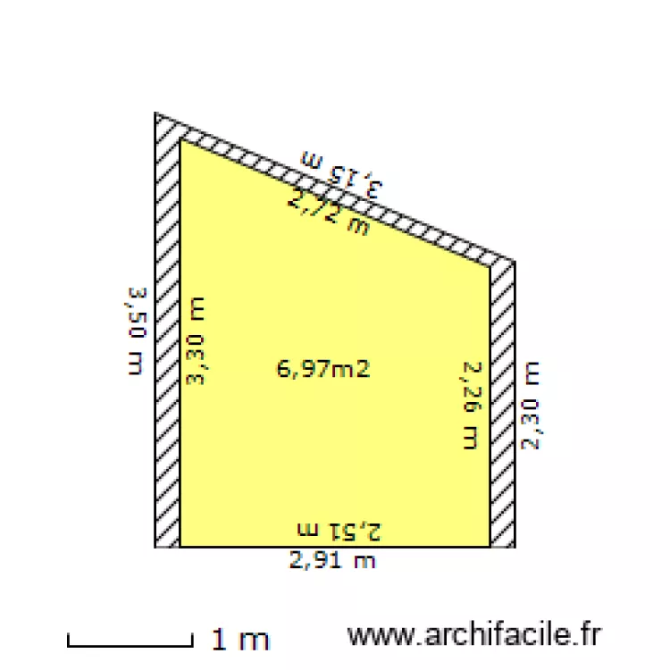 GARAGE1 FACADE SUD. Plan de GARAGE1 FACADE SUD. Plan de