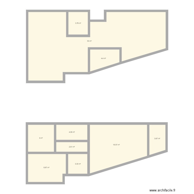 casa2. Plan de 0 pièce et 0 m2