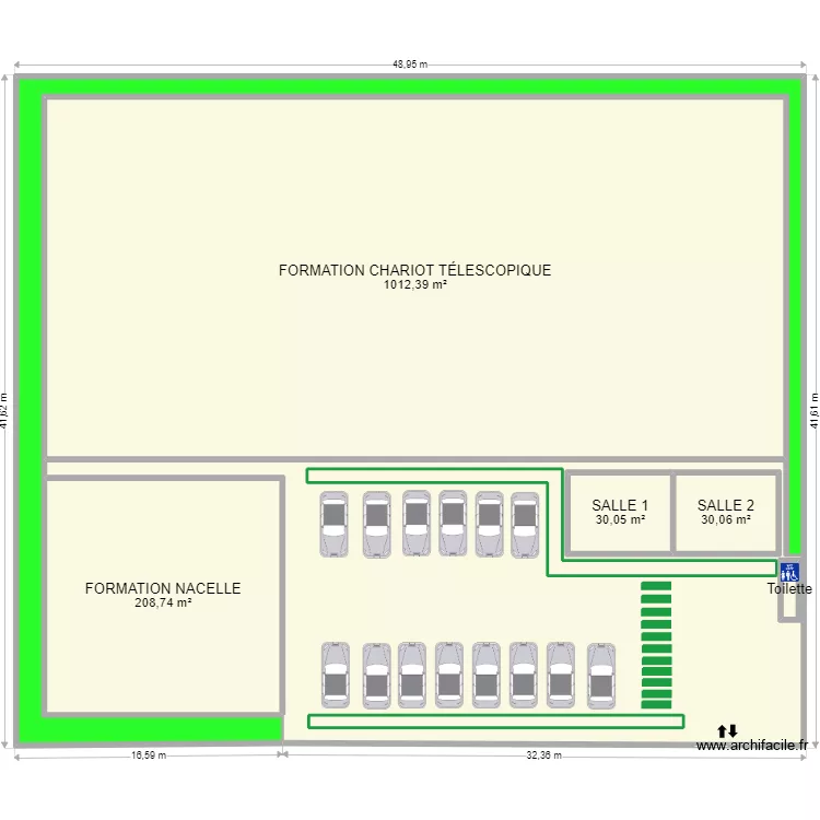 FORMATION CHARIOT + NACELLE. Plan de FORMATION CHARIOT + NACELLE. Plan de