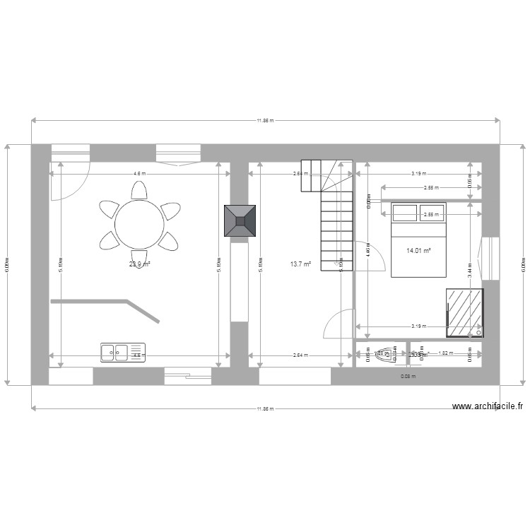 maison principale edition 1. Plan de 0 pièce et 0 m2