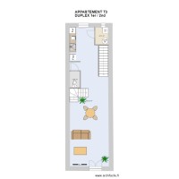 appart Duplex T3 ETAGE 1