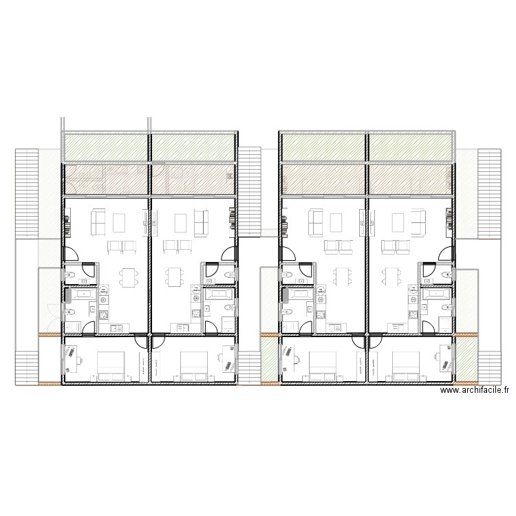 INZOZI 4. Plan de 153 pièces et 1969 m2