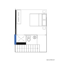 PROJET 2 CHAMBRE ETAGE AVEC SALLE DE BAIN