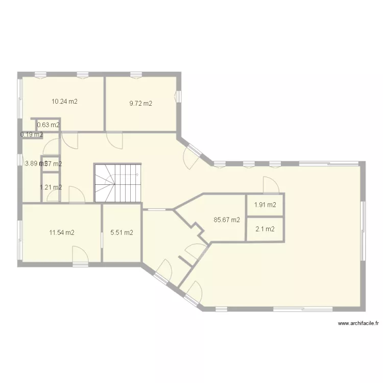 maison stage 2. Plan de 
