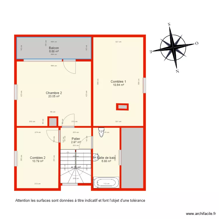 BI 4750 étage côté. Plan de BI 4750 étage côté. Plan de
