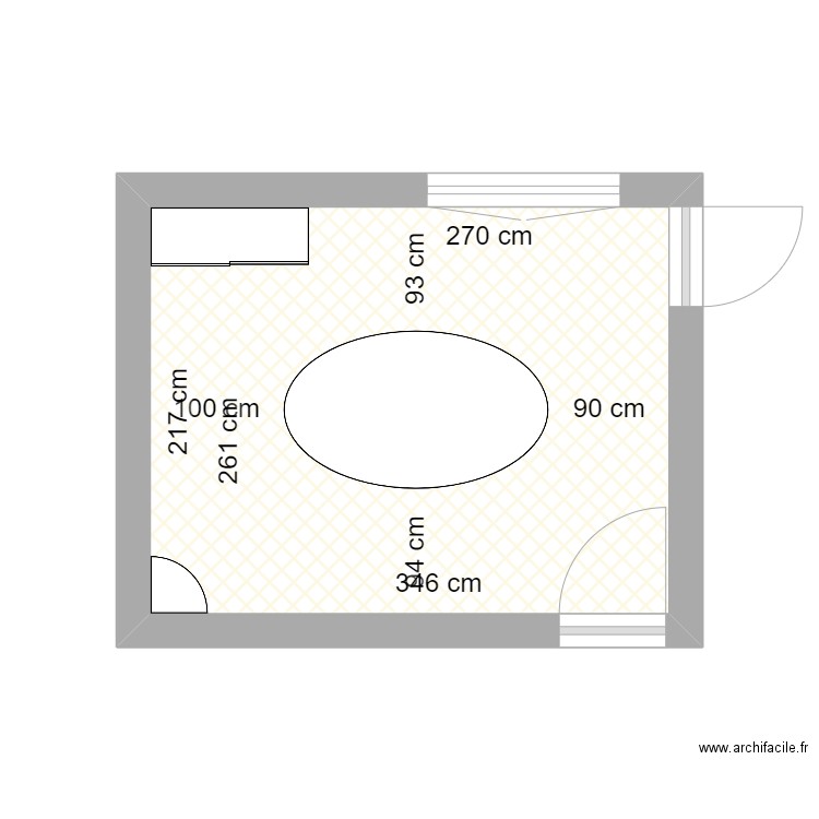 Bureau Direction. Plan de 0 pièce et 0 m2