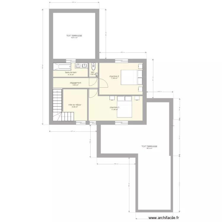 REMIX OCTOBRE PLAN etage. Plan de 