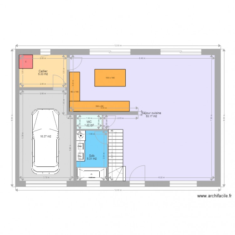 DUTERTRE Rdc. Plan de 0 pièce et 0 m2