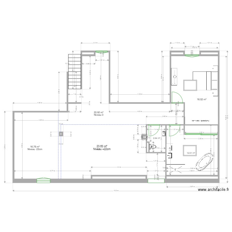 MARTIN. Plan de 0 pièce et 0 m2