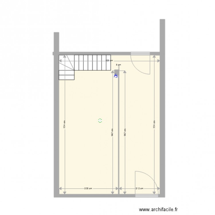 Chatillon Chaufferie 1er étage. Plan de 0 pièce et 0 m2