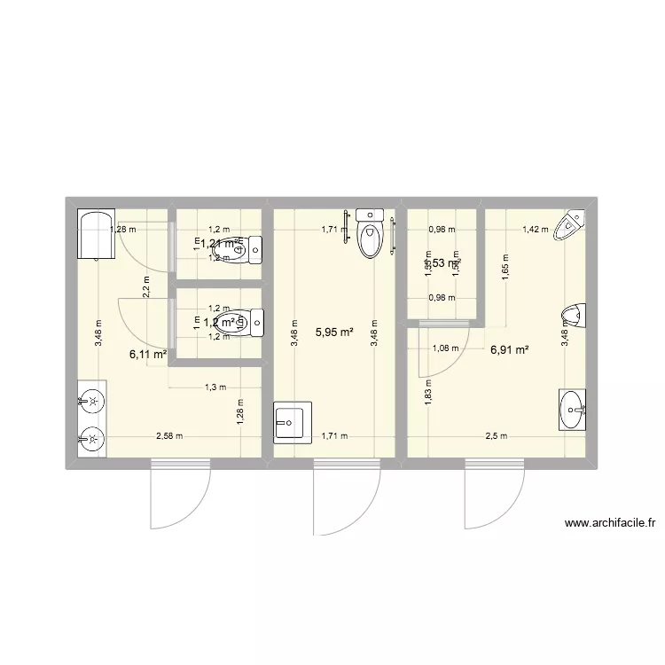 SANITAIRES SALLE DE RECEPTION. Plan de SANITAIRES SALLE DE RECEPTION. Plan de