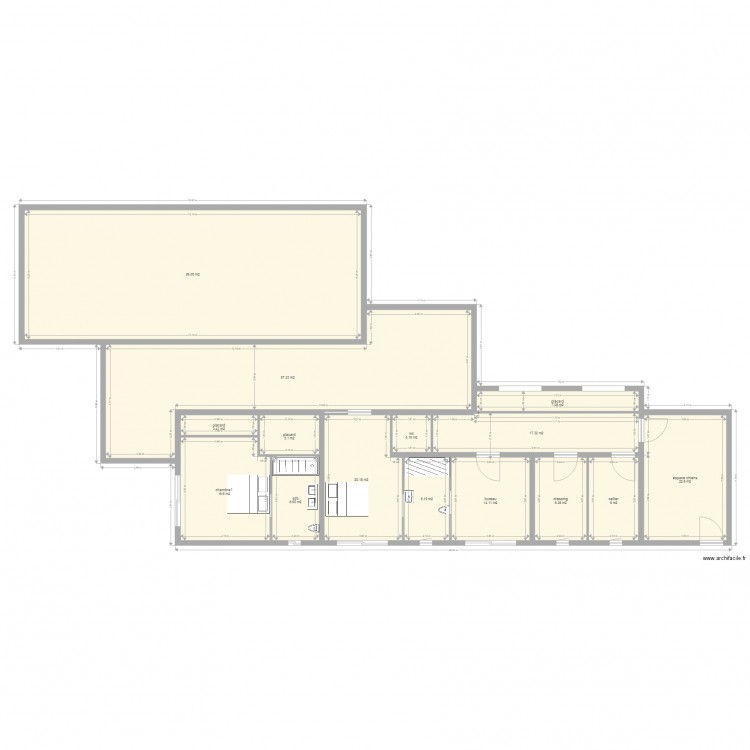 plan pour christian. Plan de 0 pièce et 0 m2