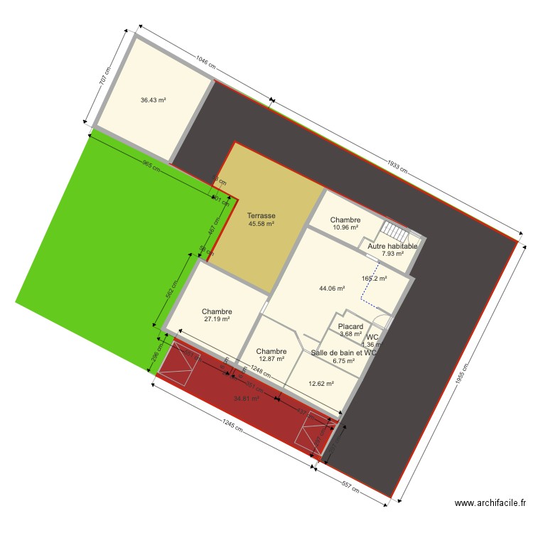 SaintJulien de Concelles. Plan de 0 pièce et 0 m2