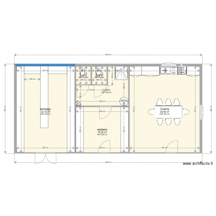 plan depot claix amenagement cuisine2. Plan de 0 pièce et 0 m2