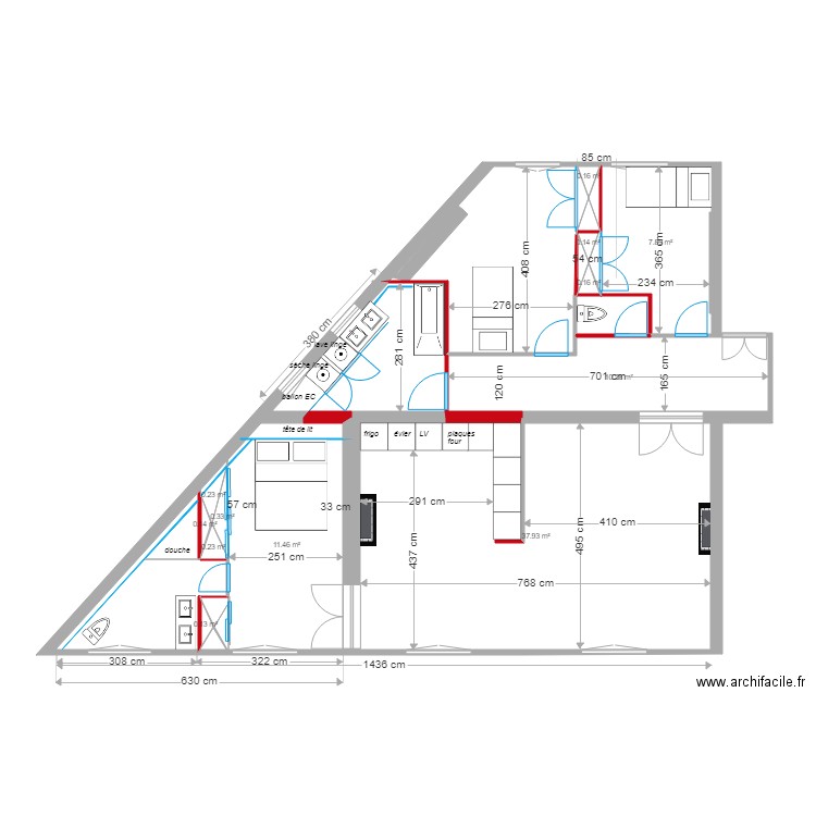 plan jung projet. Plan de 0 pièce et 0 m2