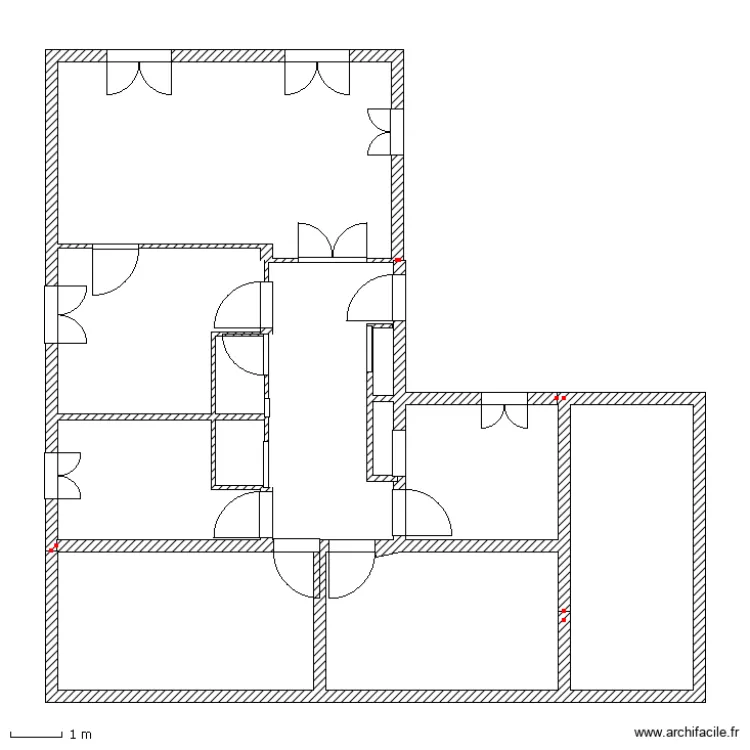 SQUARE HABIT ST MEDARD. Plan de 