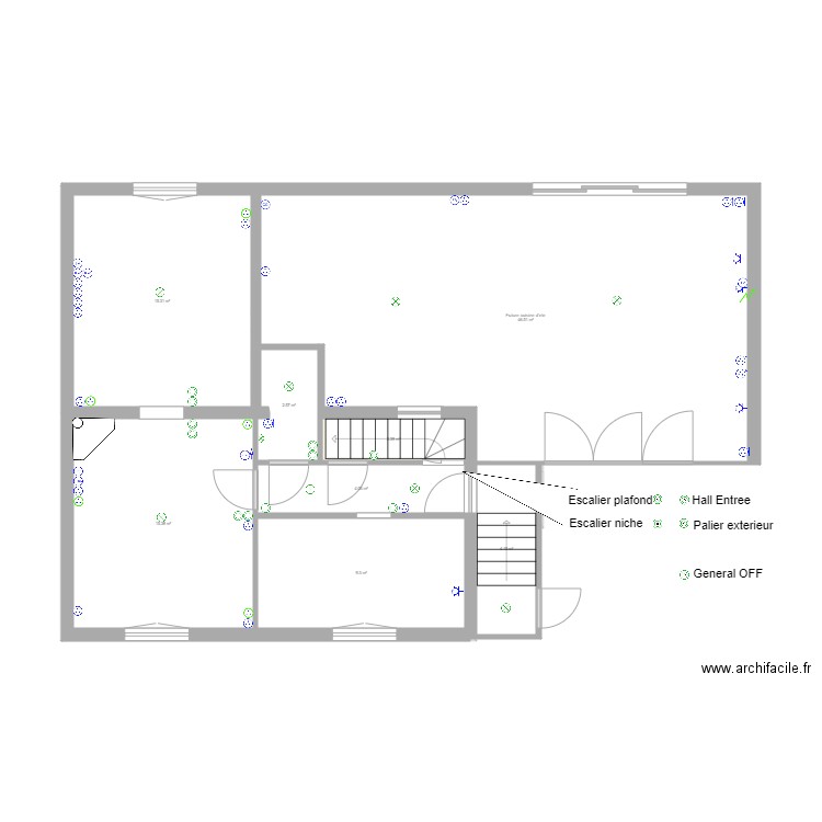 NEW HERBLAi ELEC avec cuisine future dessiner. Plan de 0 pièce et 0 m2