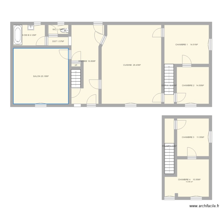 GFA PENOT. Plan de 0 pièce et 0 m2