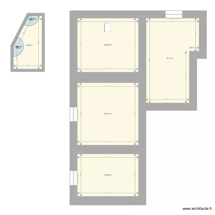 Pietras . Plan de 