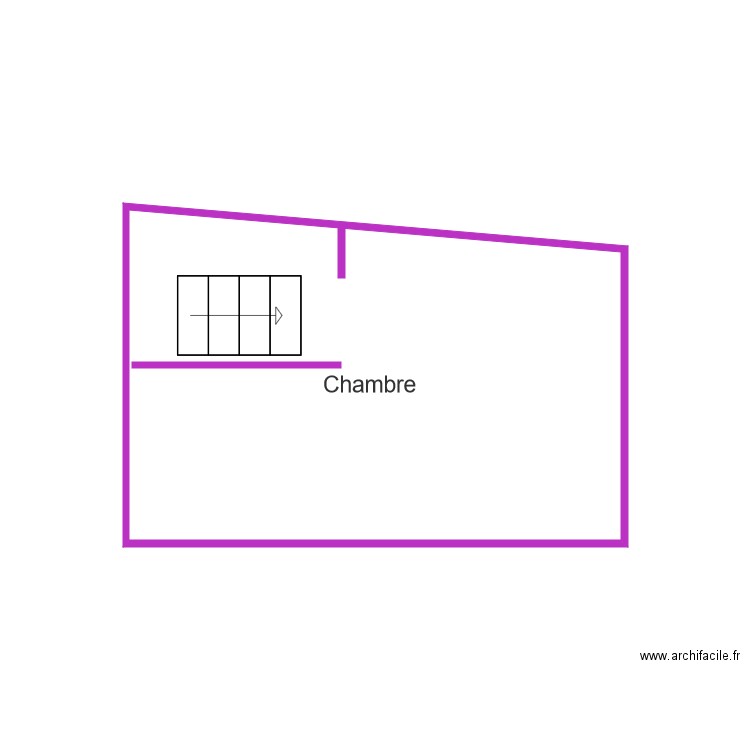 ch 1 er. Plan de 0 pièce et 0 m2