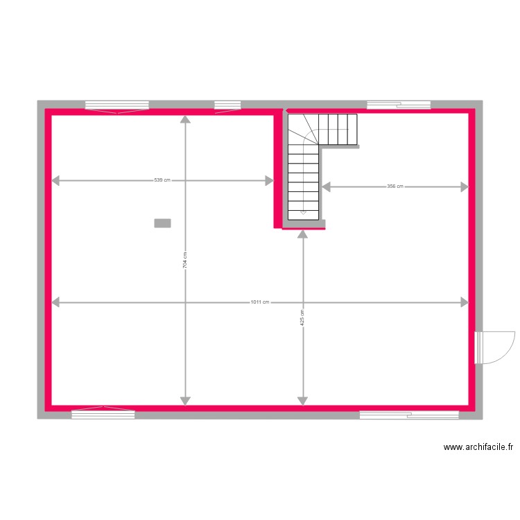Garage 2020 n21. Plan de 1 pièce et 70 m2