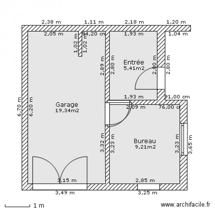 RDC1. Plan de 0 pièce et 0 m2