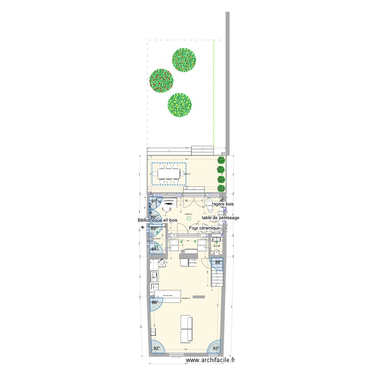RC MAISON projet extension Marine. Plan de 0 pièce et 0 m2