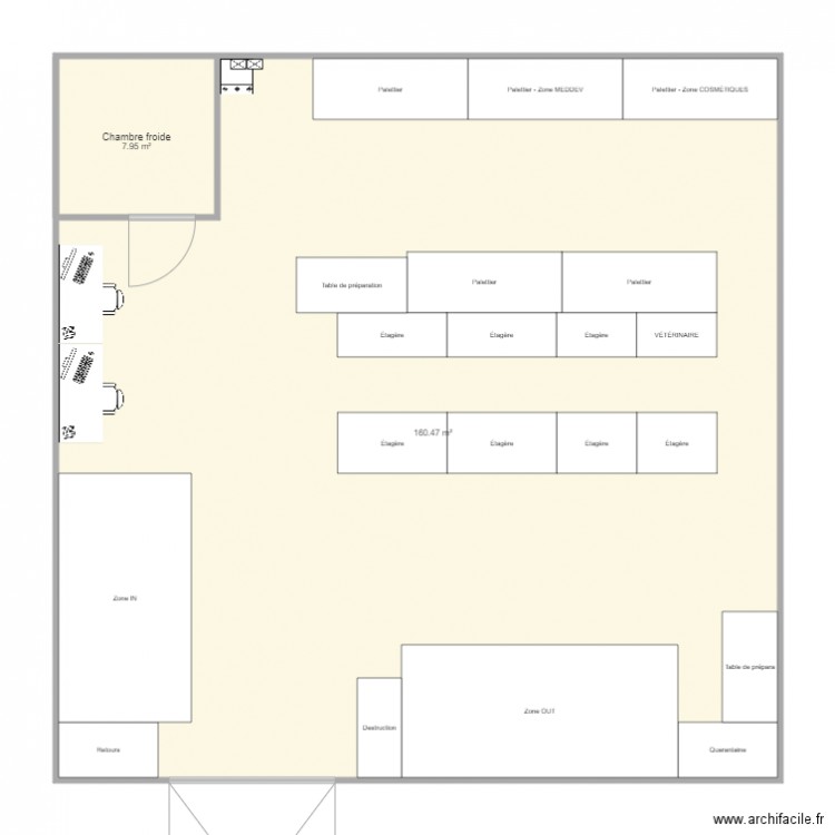 Zone Haren. Plan de 0 pièce et 0 m2