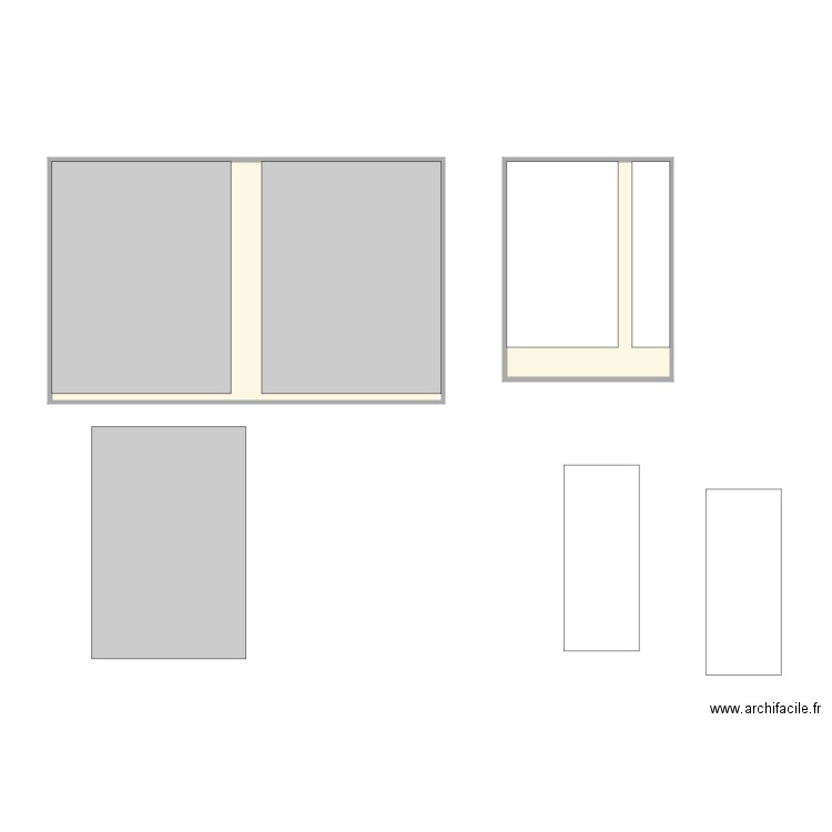 Tiroirs Leroy Merlin. Plan de 0 pièce et 0 m2