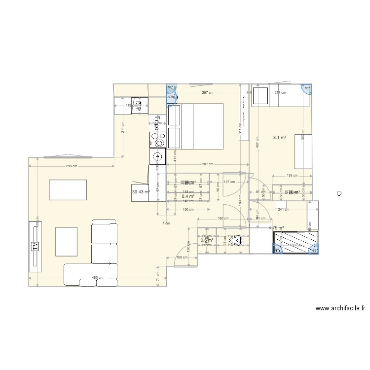 sept deniers leo ok meubles . Plan de 0 pièce et 0 m2