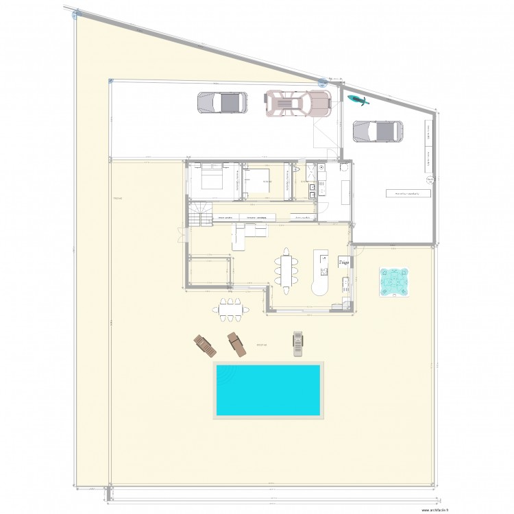 Plan LEBOSSE stephanie 23022022 2. Plan de 4 pièces et 647 m2