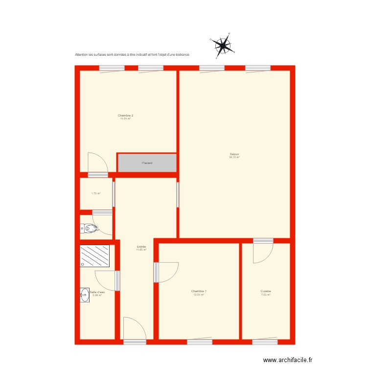 BI3055 non côté. Plan de 0 pièce et 0 m2