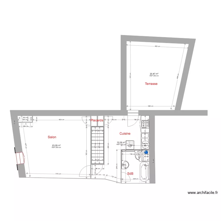 2 &Eacute;TAGE D&Eacute;MOLITION 2. Plan de 