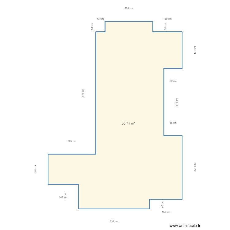 Langlais thuir. Plan de 0 pièce et 0 m2