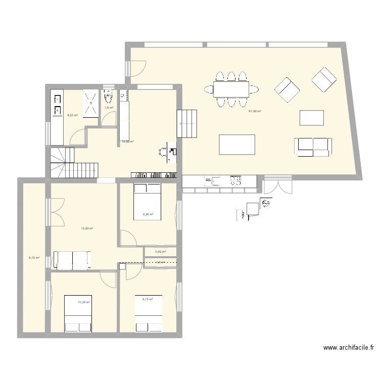 Prat. Plan de 0 pièce et 0 m2