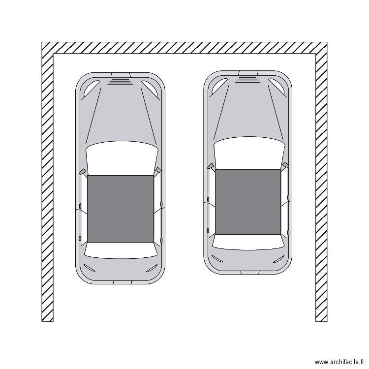 carport. Plan de 0 pièce et 0 m2