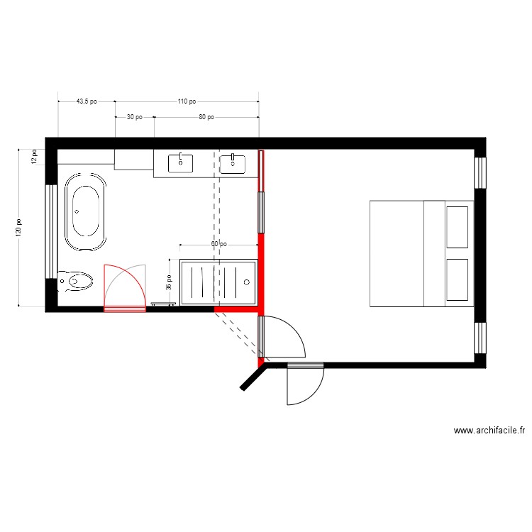 lavigeur 2. Plan de 0 pièce et 0 m2