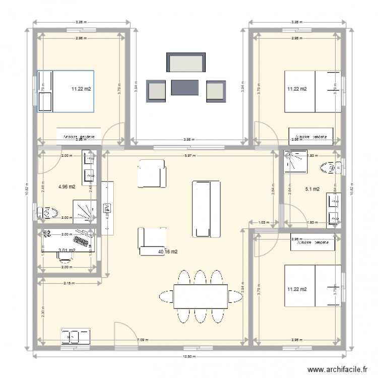 plan maison 2. Plan de 0 pièce et 0 m2