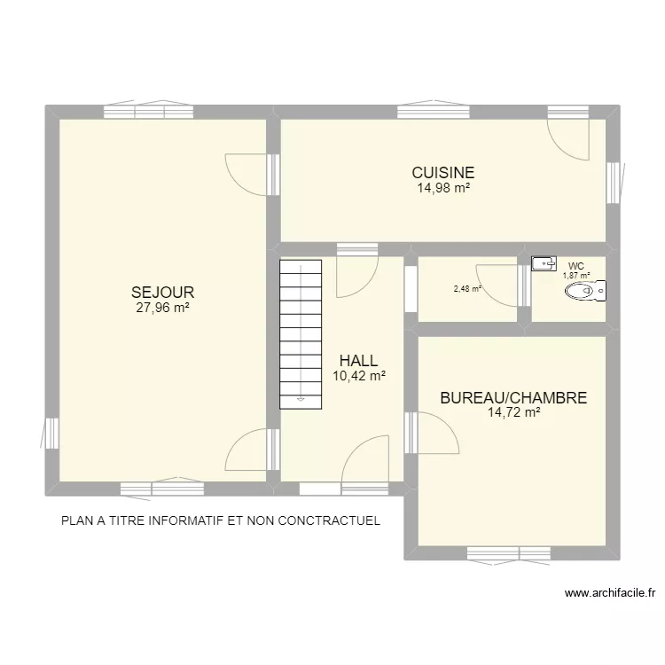 NETHEN 32 RDC. Plan de 