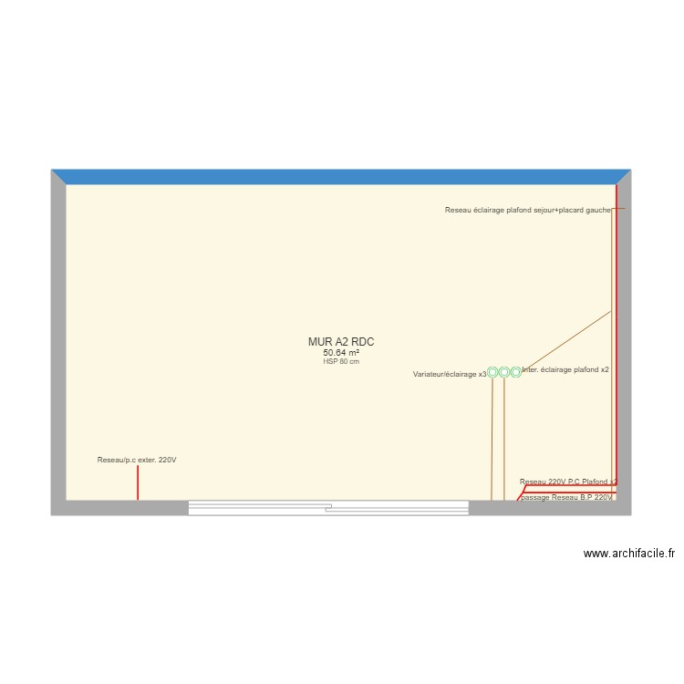 MUR A2 NSEJOUR. Plan de 0 pièce et 0 m2