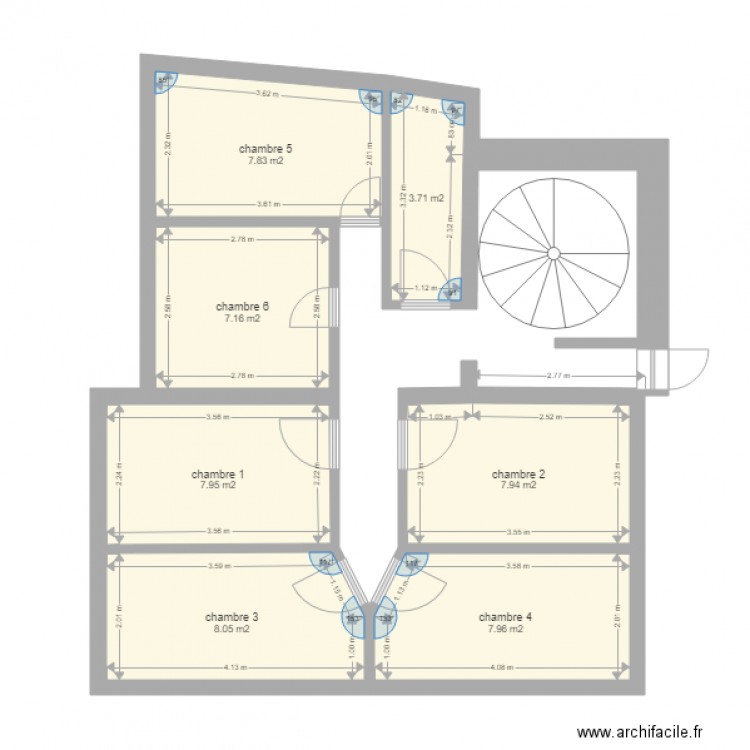 beuson 2. Plan de 0 pièce et 0 m2