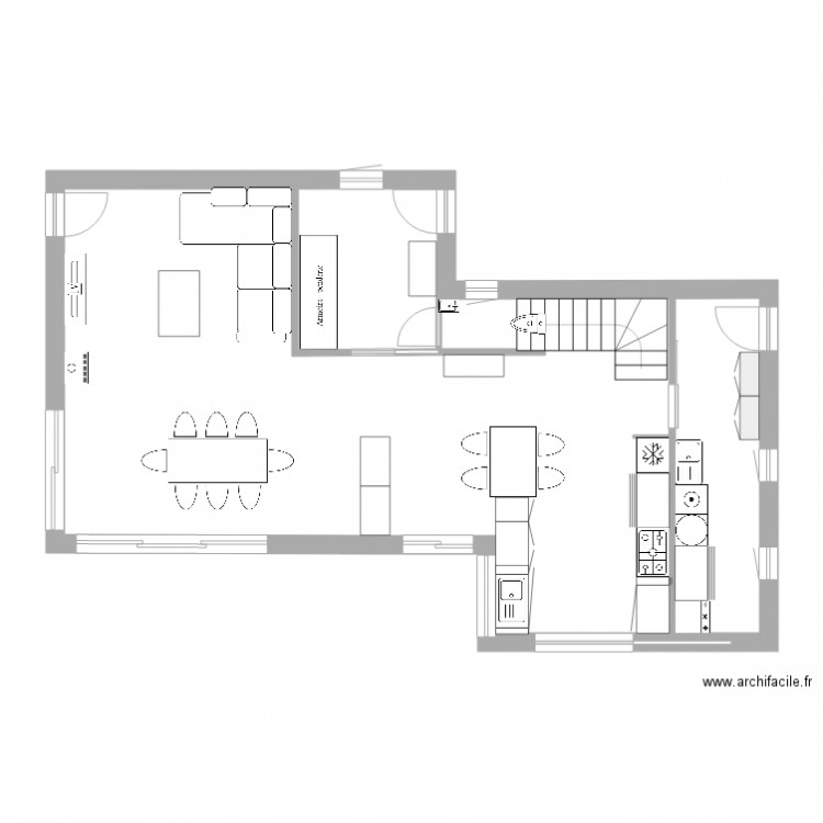 maison trégastel. Plan de 0 pièce et 0 m2