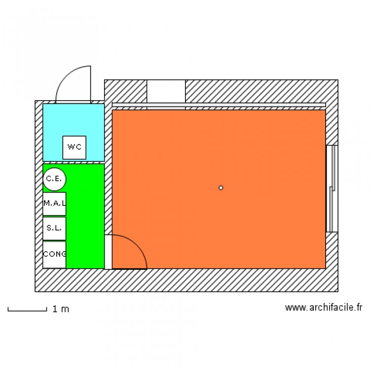 cuisine. Plan de 0 pièce et 0 m2