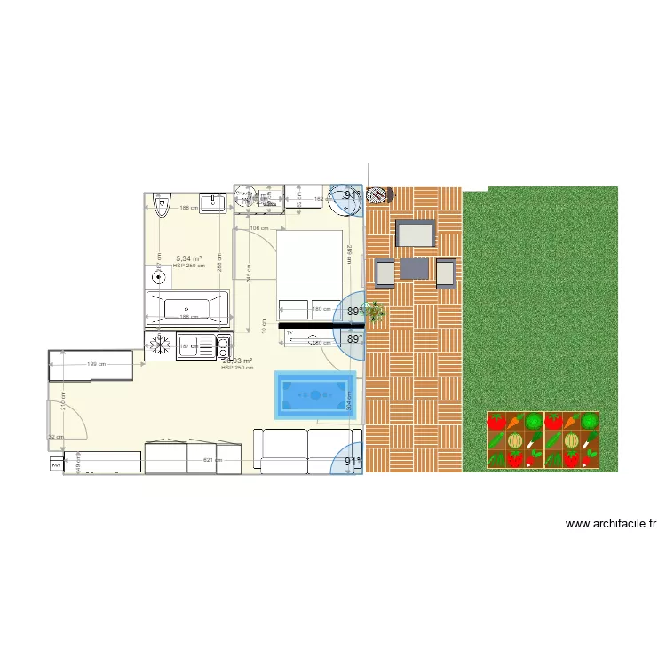 APPARTEMENT. Plan de 