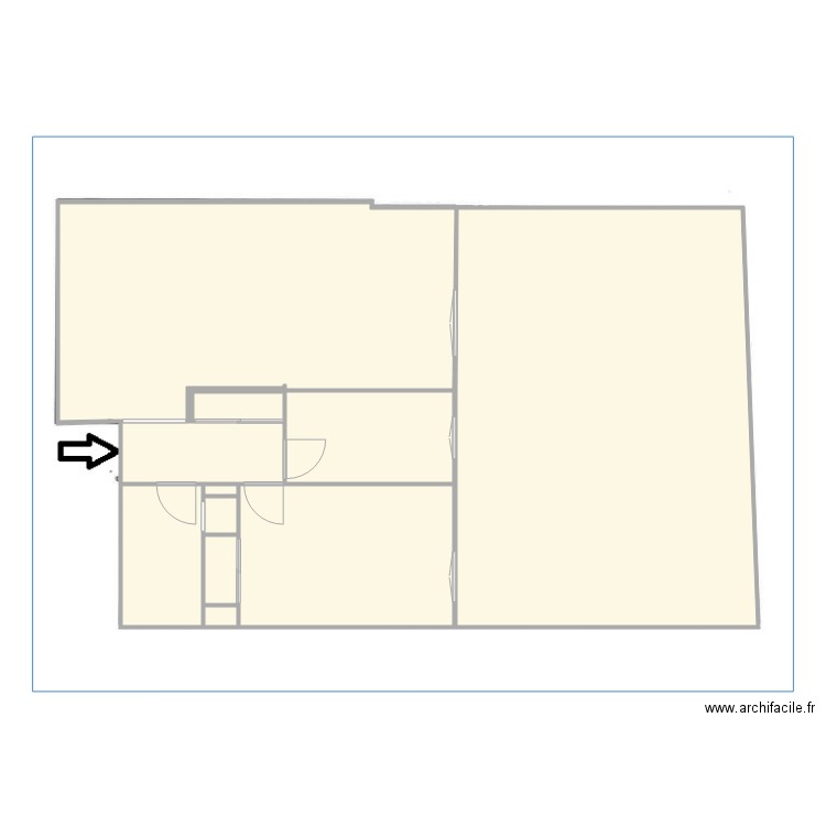 clergeau. Plan de 0 pièce et 0 m2