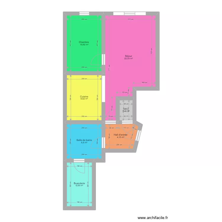AV. Alex Duchesne . Plan de 