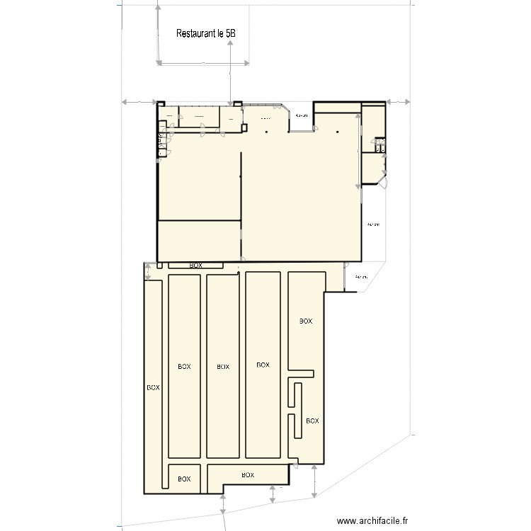 Zilo avec box V3. Plan de 0 pièce et 0 m2
