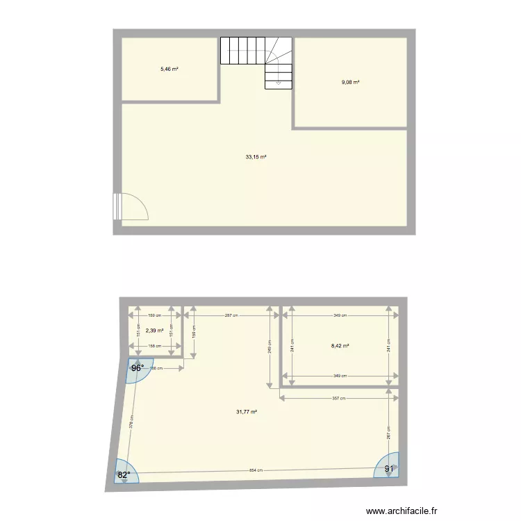 Cressenssac. Plan de 