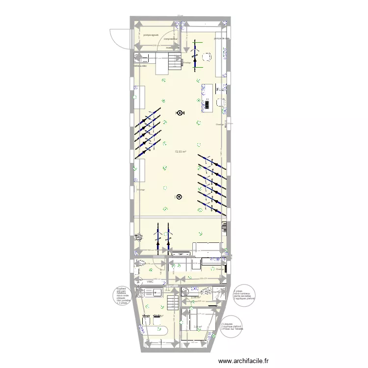 Plans P&eacute;niche. Plan de 