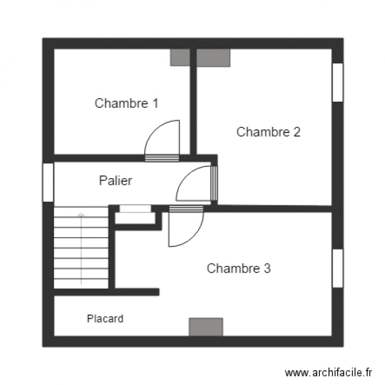 AUBAYLE 2 ETG. Plan de 0 pièce et 0 m2